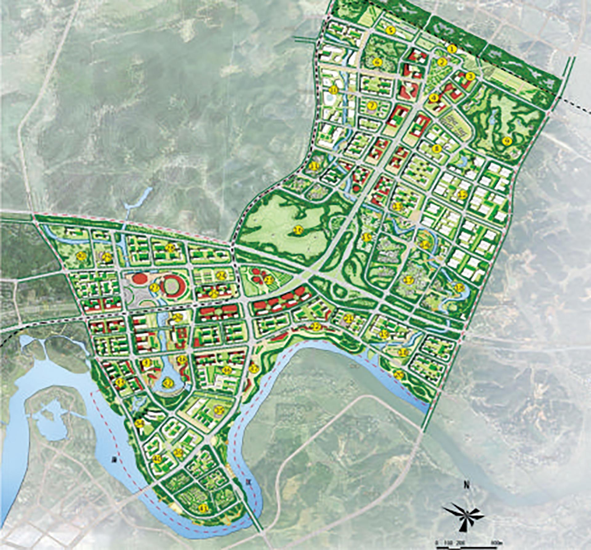 高鐵片區綜合開發配套路網